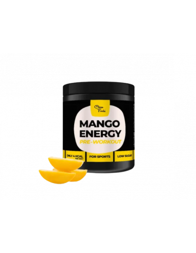 3 CLEANFOODS - PRE WORKOUT - ENERGY - MANGO