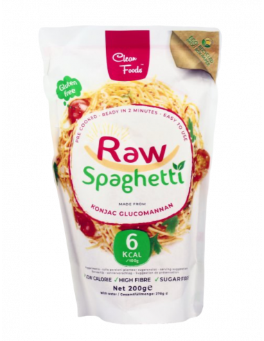 1 CLEANFOODS - RAW PASTA - SPAGHETTI
