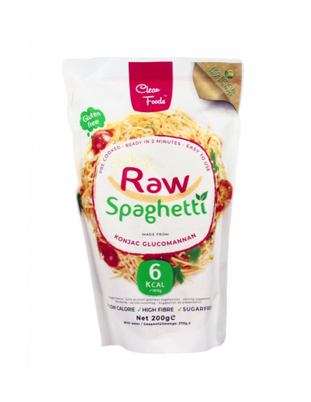 1 CLEANFOODS - RAW PASTA - SPAGHETTI