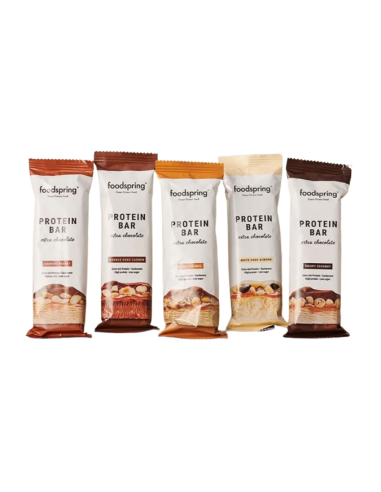 1 FOODSPRING - PROTEIN BAR - EXTRA CHOCO