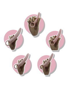 1 Dilatatori Vaginali in Silicone - Uso Terapeutico - Kit da 5