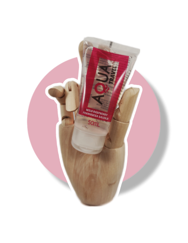 1 AQUA Travel - Lubrificante a Base d'Acqua - Aromatizzato - 50 ml