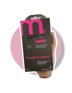 MrComodo - Lady - Preservativo Femminile - 3 pezzi